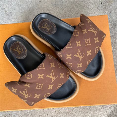 louis vuitton slides pillow